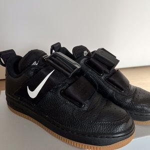 Nike Air Force 1 Utility (GS) 'Black White Gum'